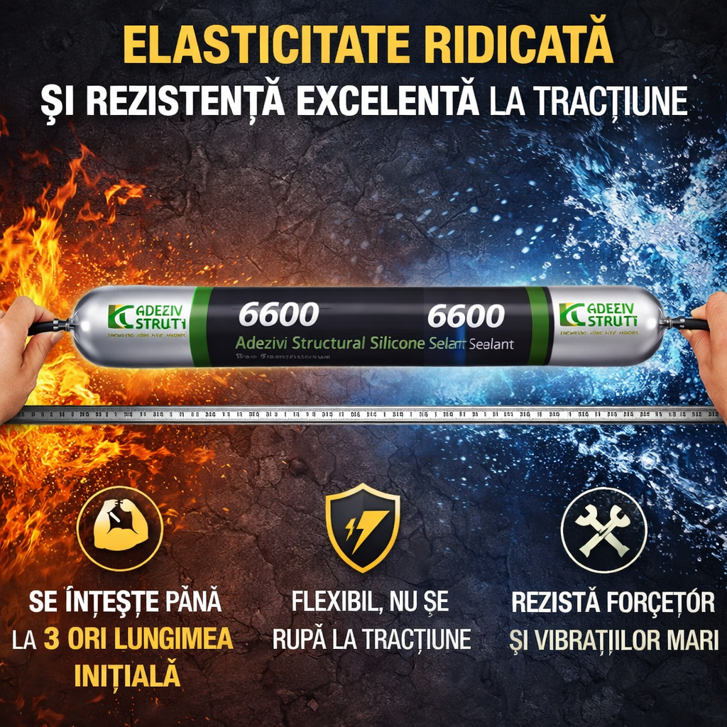 Adeziv Structural Profesional 6600 – 1+1 GRATIS (Rezistă la Orice)